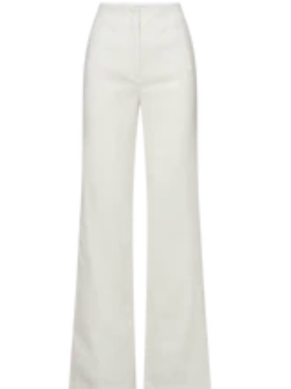 Veronica Beard Jude Linen off-white Wide-Leg Pants Size 4 - Picture 1 of 4